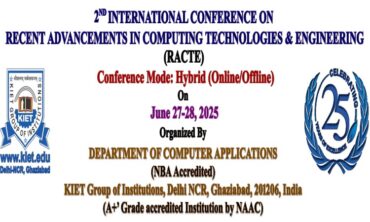 International Conference on Recent Advancements in Computing Technologies & Engineering 2025
