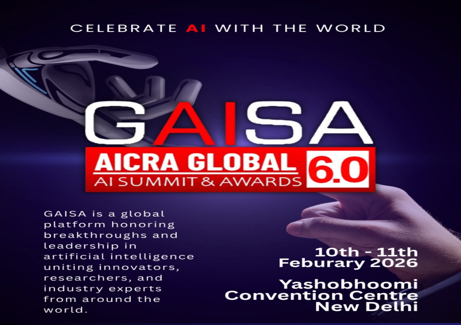 GAISA-Global Artificial Intelligence Summit 2026