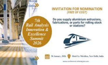 RAIL ANALYSIS INNOVATION & EXCELLENCE SUMMIT 2026 NEW DELHI