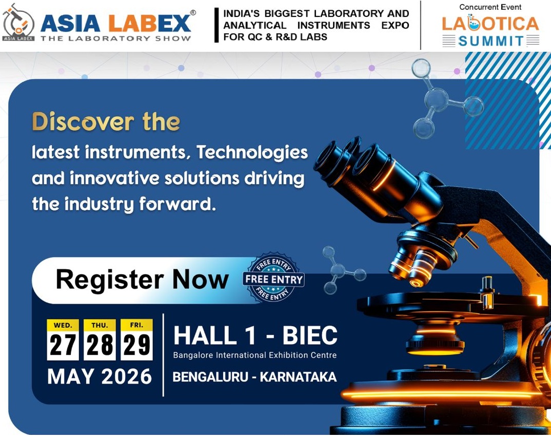 Asia Labex 2026 – Bengaluru India's Biggest Laboratory & Scientific Expo