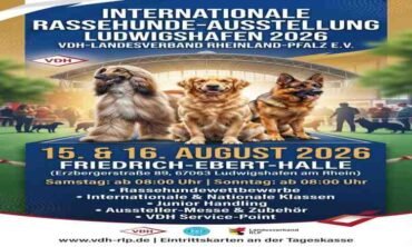 INTERNATIONALE RASSEHUNDE-AUSSTELLUNG – LUDWIGSHAFEN 2026