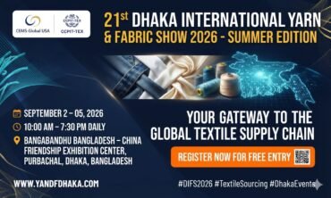 Dhaka International Yarn & Fabric Show – Summer Edition Bangladesh 2026