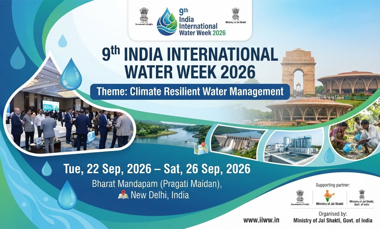 Shri CR Patil Launches 9th India International Water Week