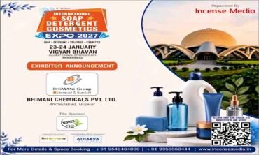 International Soap, Detergent & Cosmetics Expo 2027 Gujarat