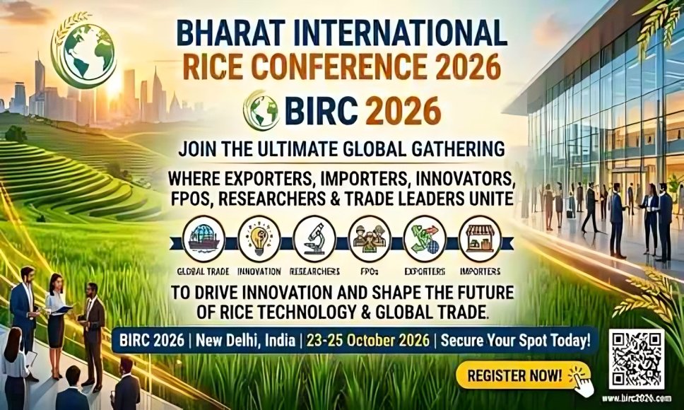 BIRC 2026 - Bharat International Rice Conference | Oct 23-24 ..-25