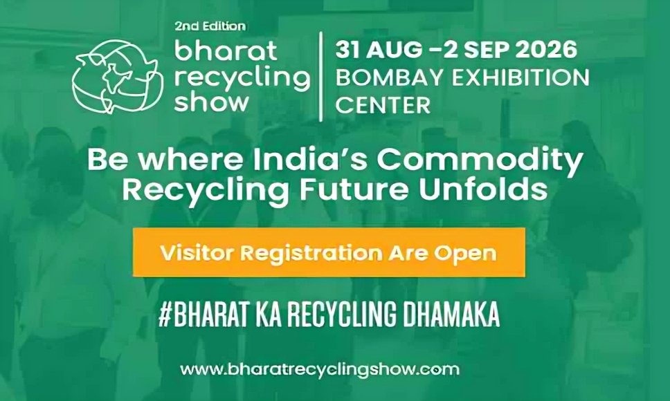 INDIA’S PREMIER COMMODITY RECYCLING, CIRCULAR ECONOMY & RESOURCE RECOVERY EXPO ARRIVES IN MUMBAI!