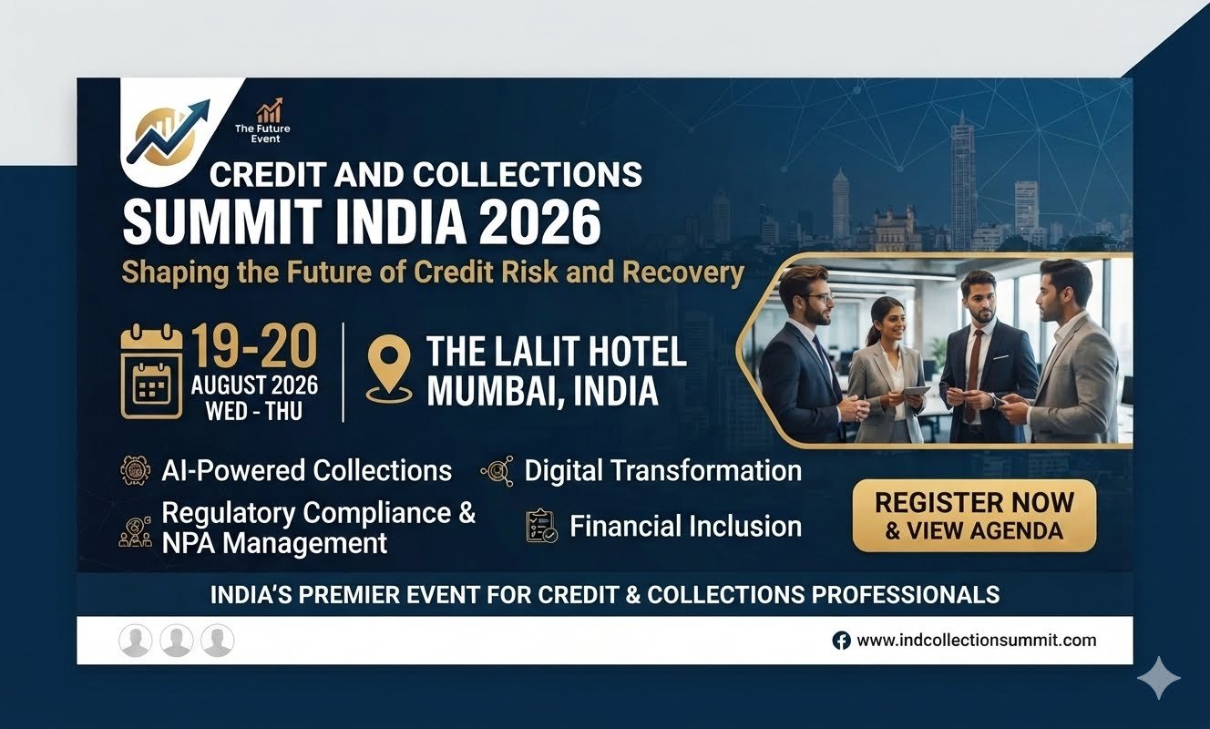 INDIA’S PREMIER CREDIT, DEBT RECOVERY & COLLECTIONS INNOVATION SUMMIT ARRIVES IN MUMBAI!