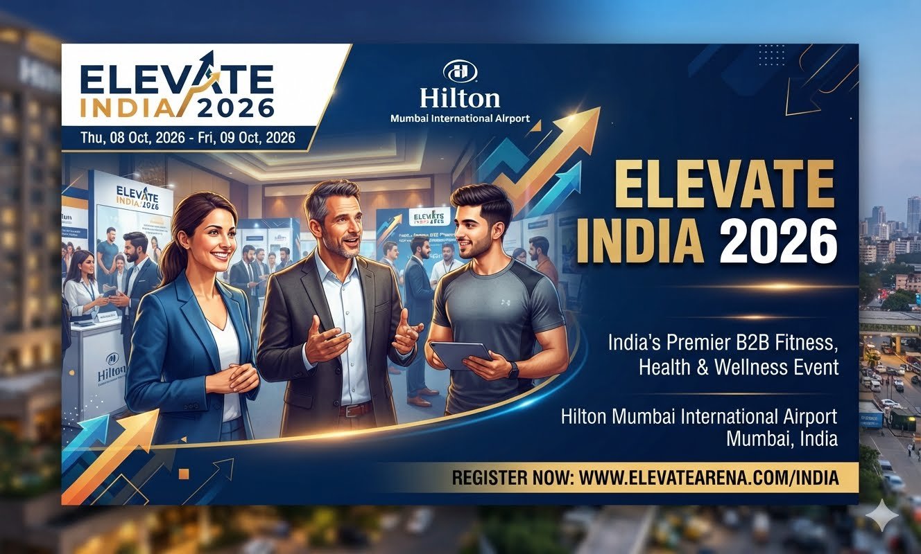 INDIA’S PREMIER B2B FITNESS, PHYSICAL ACTIVITY & WELLNESS CONFERENCE ARRIVES IN MUMBAI!