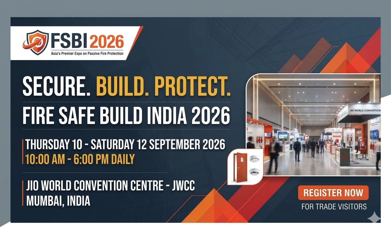 ASIA’S PREMIER TRADE EXHIBITION & CONVENTION FOR PASSIVE FIRE PROTECTION ARRIVES IN MUMBAI!