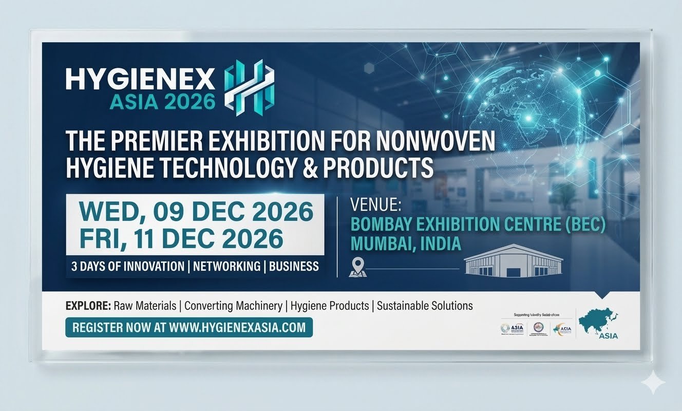 HYGIENEX ASIA 2026, Bombay Convention & Exhibition Centre (BCEC), Mumbai