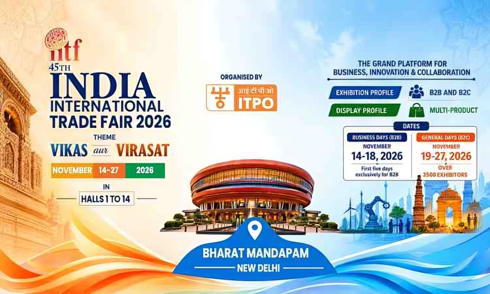 IITF - India International Trade Fair 2026 in New Delhi India