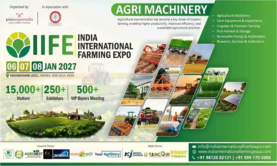 India International Farming Expo 2027 | Agri-Tech Expo India