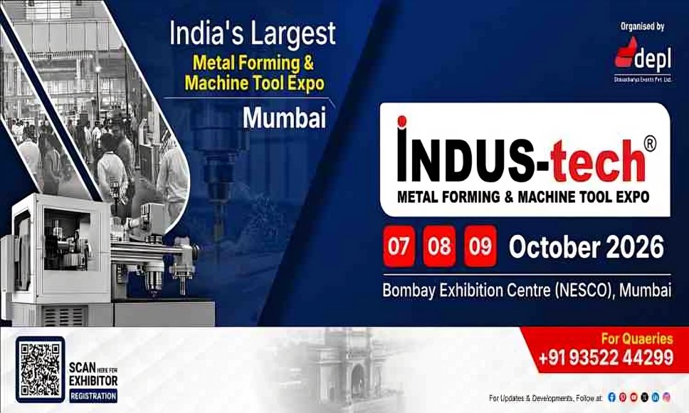SOUTH ASIA’S PREMIER MACHINE TOOLS, INDUSTRIAL AUTOMATION & SMART MANUFACTURING EXPO ARRIVES IN MUMBAI!