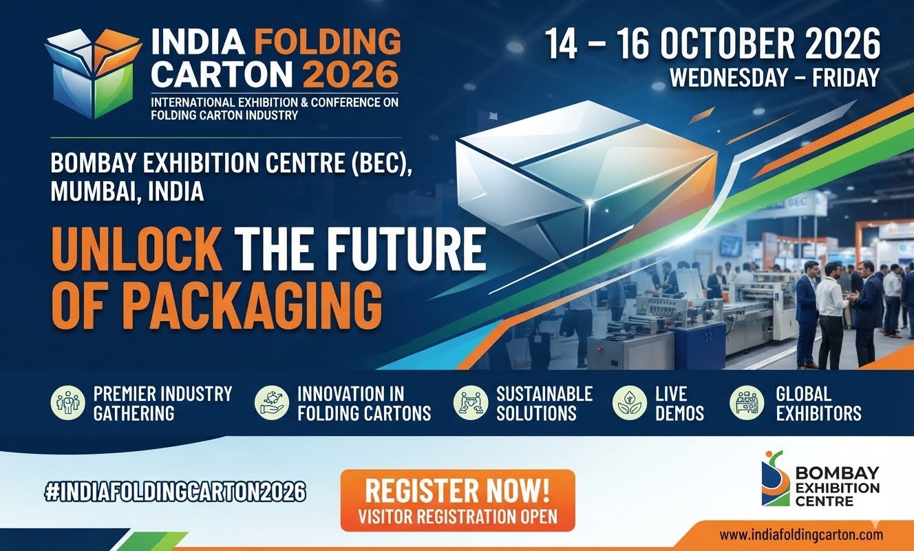 SOUTH ASIA’S PREMIER EXHIBITION FOR FOLDING CARTON & PAPER BOX MANUFACTURING ARRIVES IN MUMBAI!