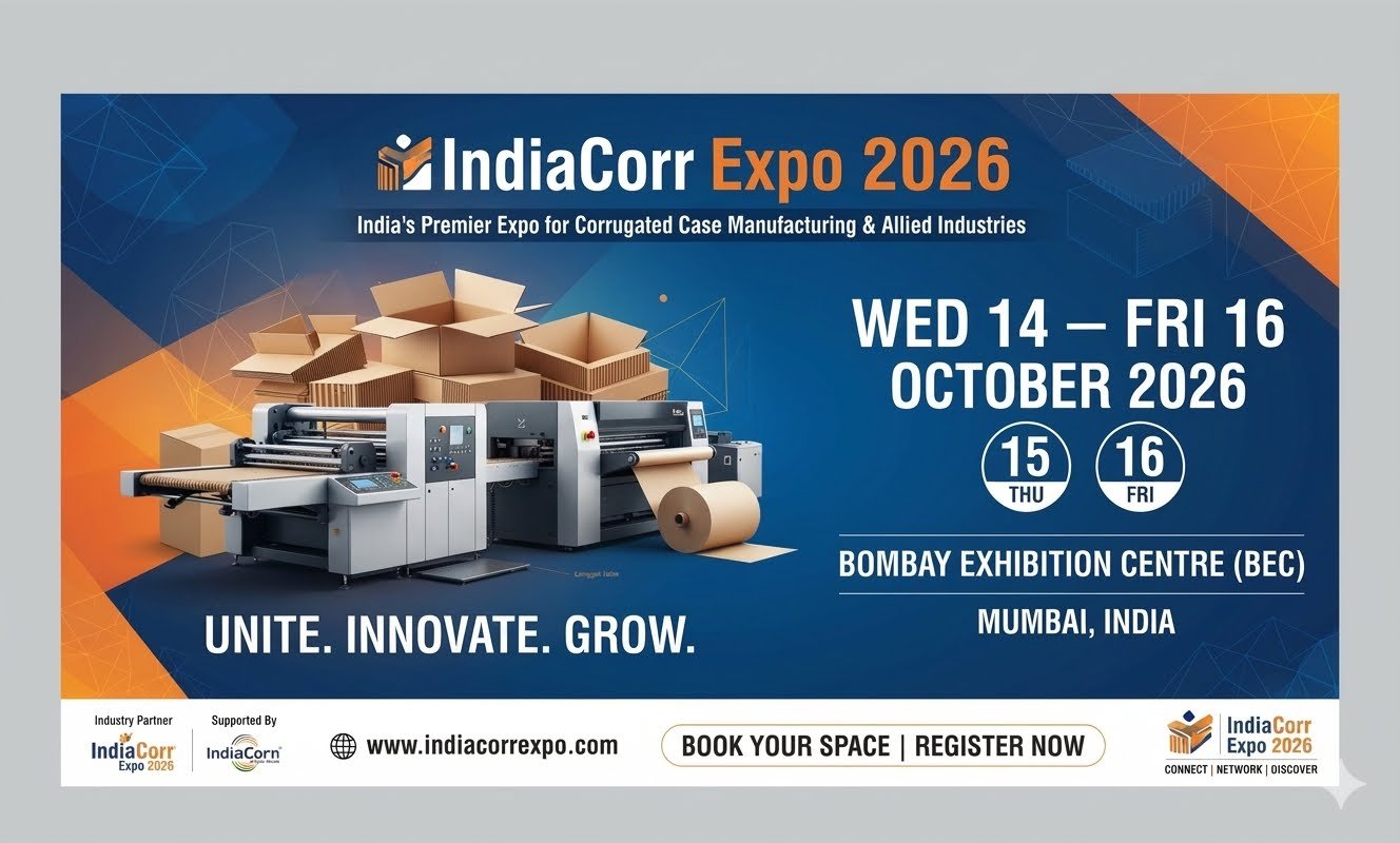 SOUTH ASIAโS LARGEST INTERNATIONAL EXHIBITION FOR CORRUGATED PACKAGING & FOLDING CARTON INDUSTRY ARRIVES IN MUMBAI!