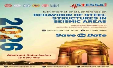 International Conference on Behaviour of Steel Structures in Seismic Areas (STESSA) New Delhi 2026