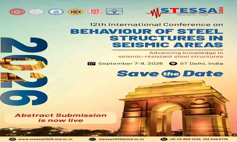 GLOBAL SEISMIC ENGINEERING & STEEL CONSTRUCTION CONGRESS ARRIVES IN NEW DELHI!