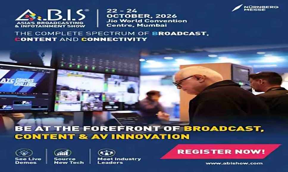 ASIA’S PREMIER EXHIBITION & CONFERENCE FOR BROADCASTING, INFOTAINMENT & MEDIA TECH ARRIVES IN MUMBAI!