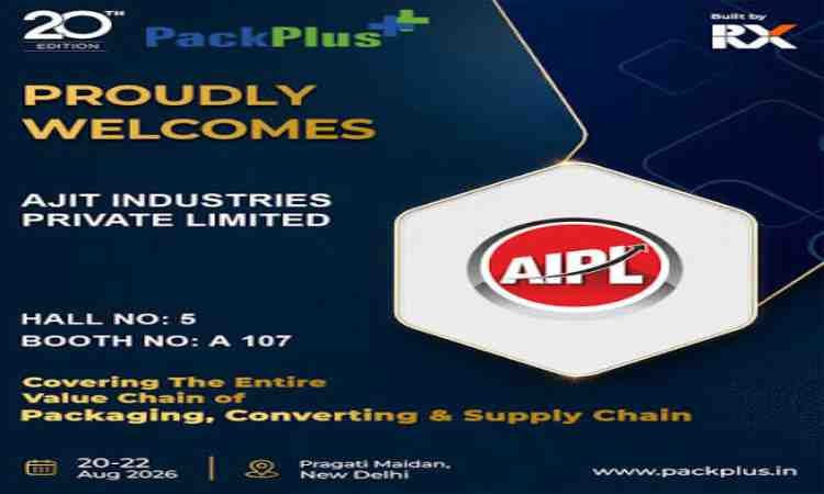 INDIA’S PREMIER PACKAGING SOLUTIONS & TECHNOLOGY SHOWCASE RETURNS TO NEW DELHI!