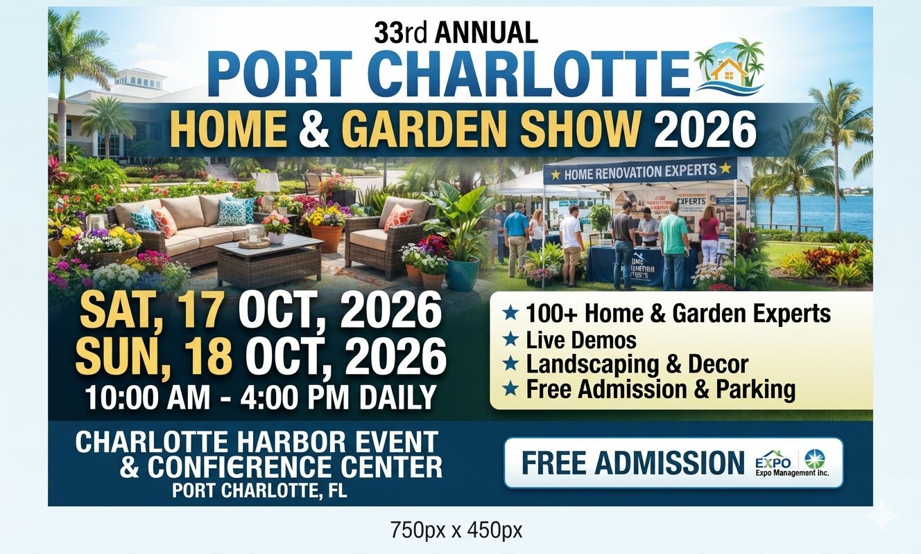 Port Charlotte Home & Garden Show – 33rd Annual ...