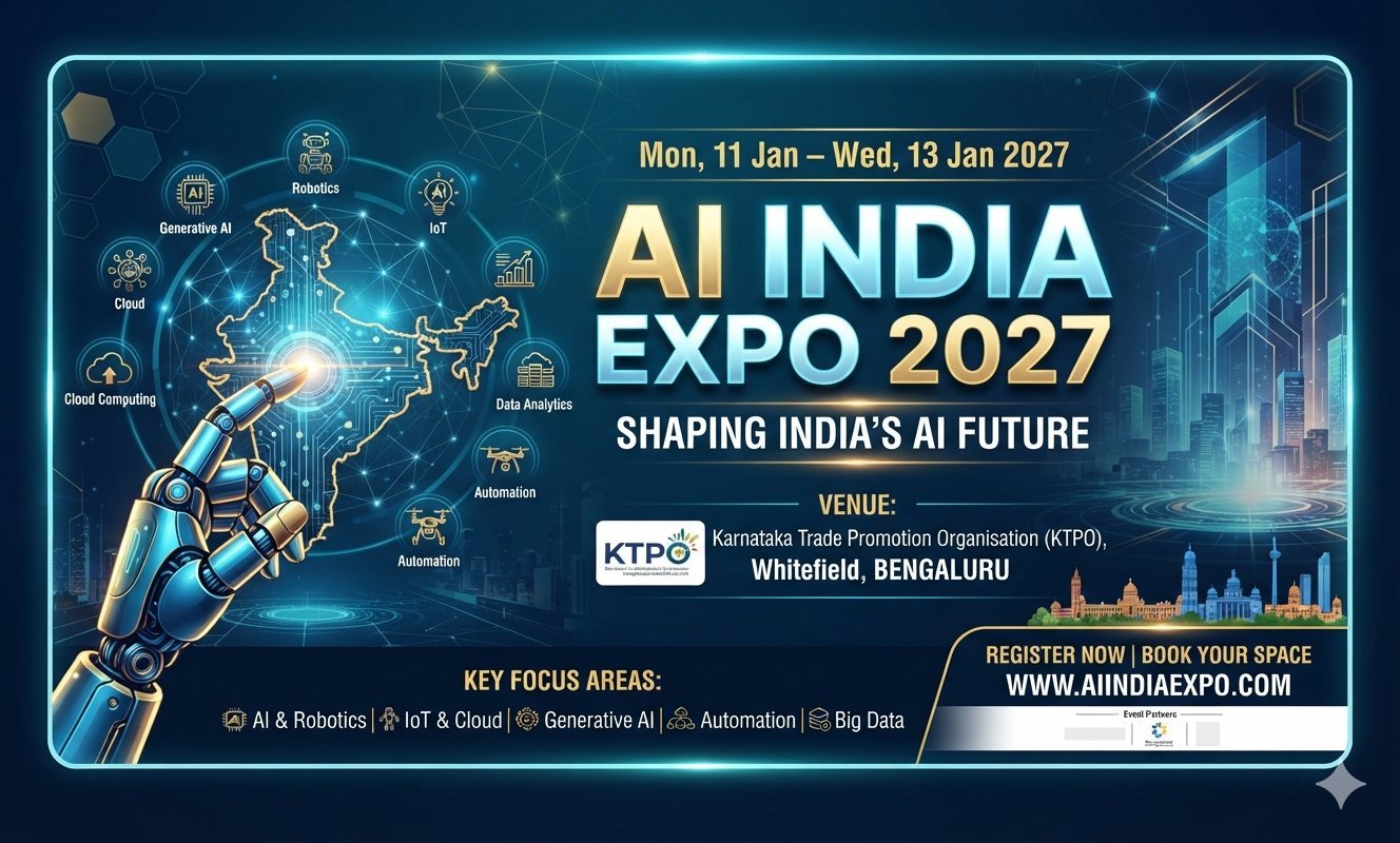 AI India Expo 2027 | Artificial Intelligence Exhibition Mumbai