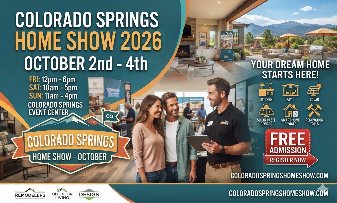 Official Colorado Springs Home Show - October 2-4, 2026