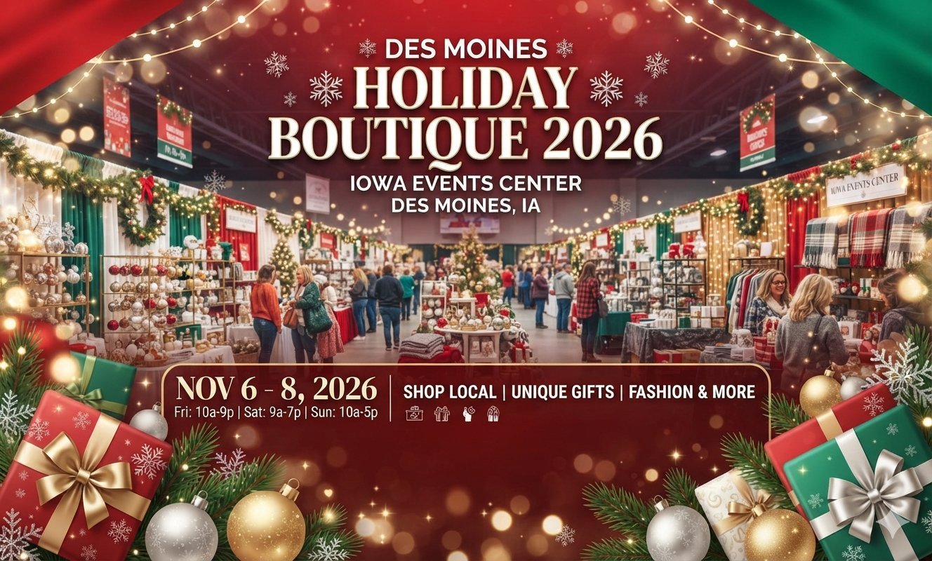 Official Des Moines Holiday Boutique | November 6-8, 2026 ...