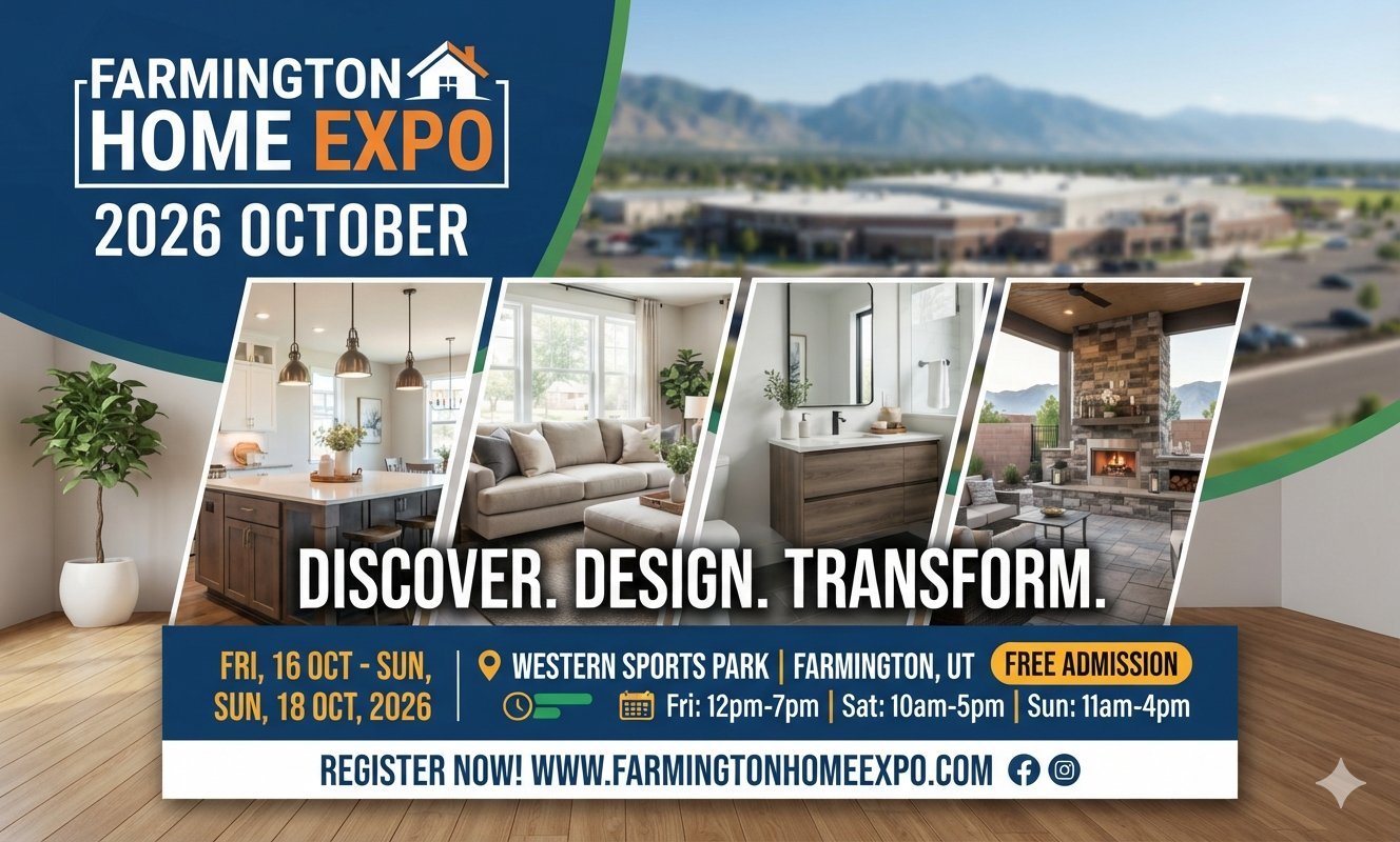 Official Farmington Utah Home Expo - October 16-18, 2026