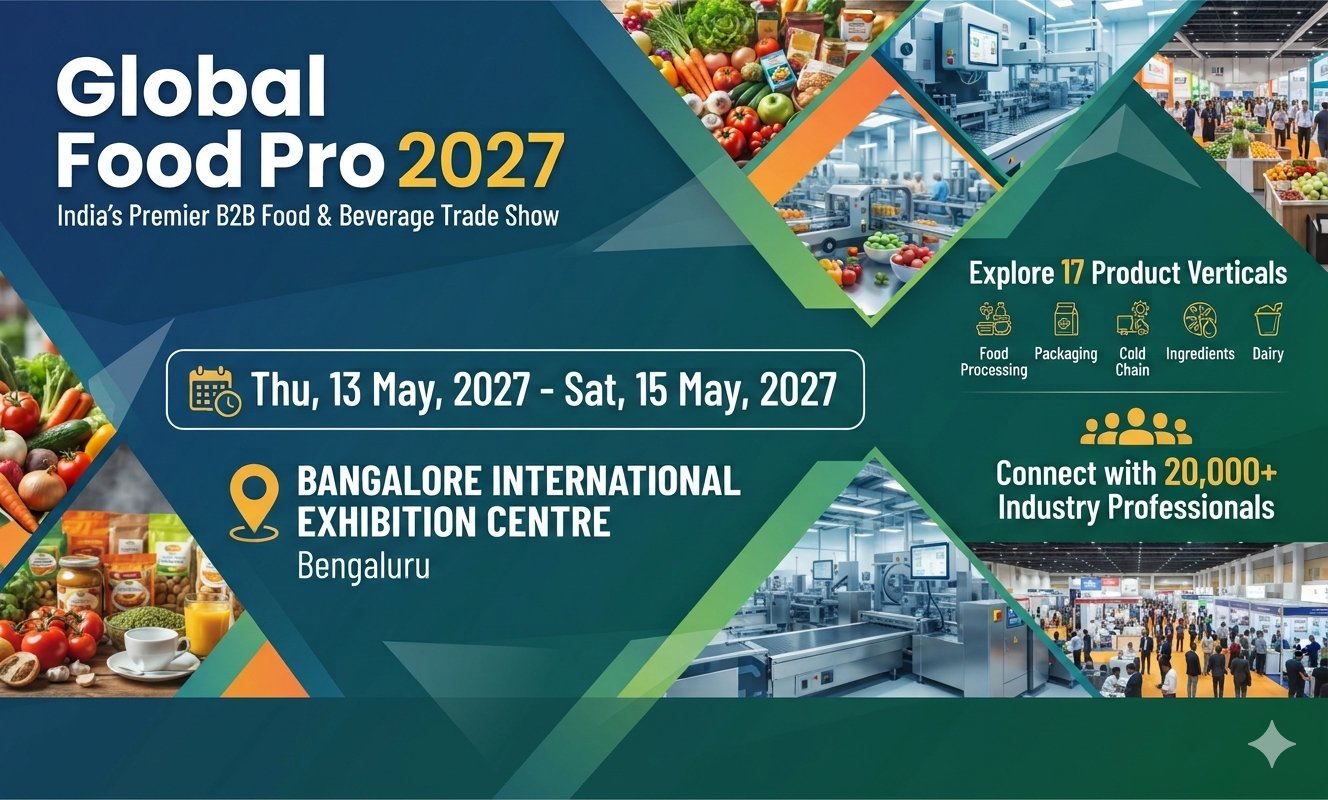 Global Food Pro 2027 | B2B Food Processing Expo India