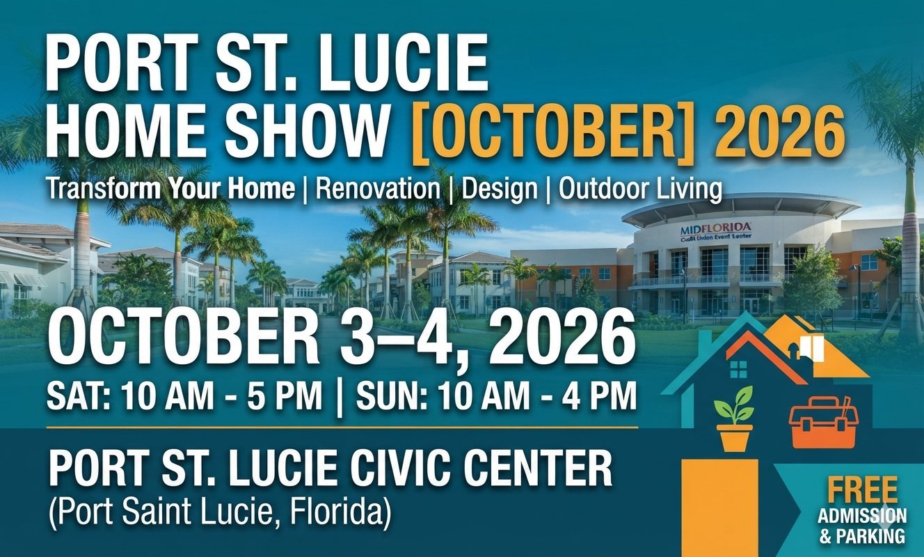 Home Show | MIDFLORIDA Event Center | Port St. Lucie, FL
