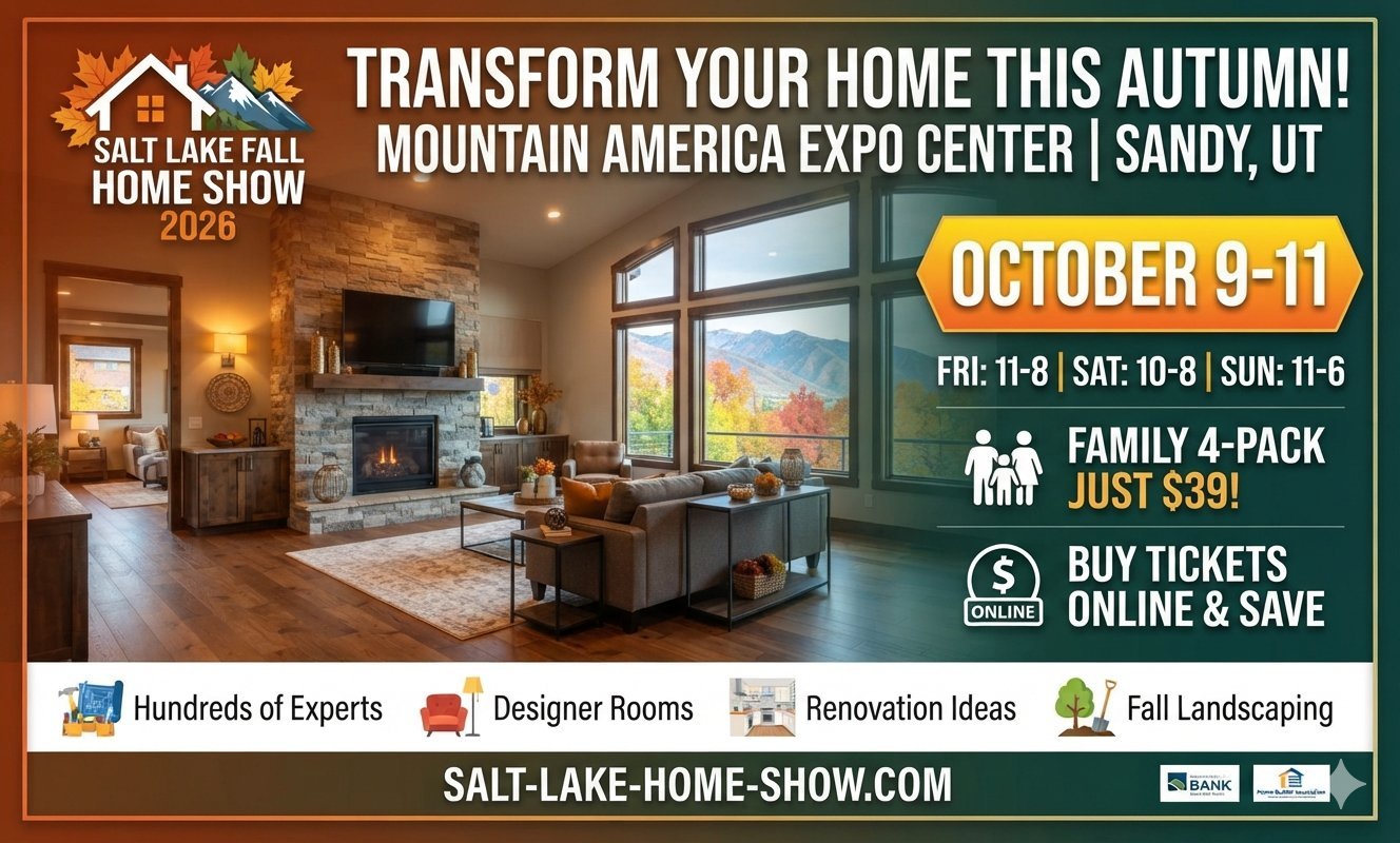 Salt Lake Fall Home Show | October 9-11, 2026 | Mountain ...