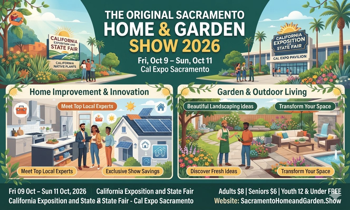 The Original Sacramento Home & Garden Show 2026 – CA