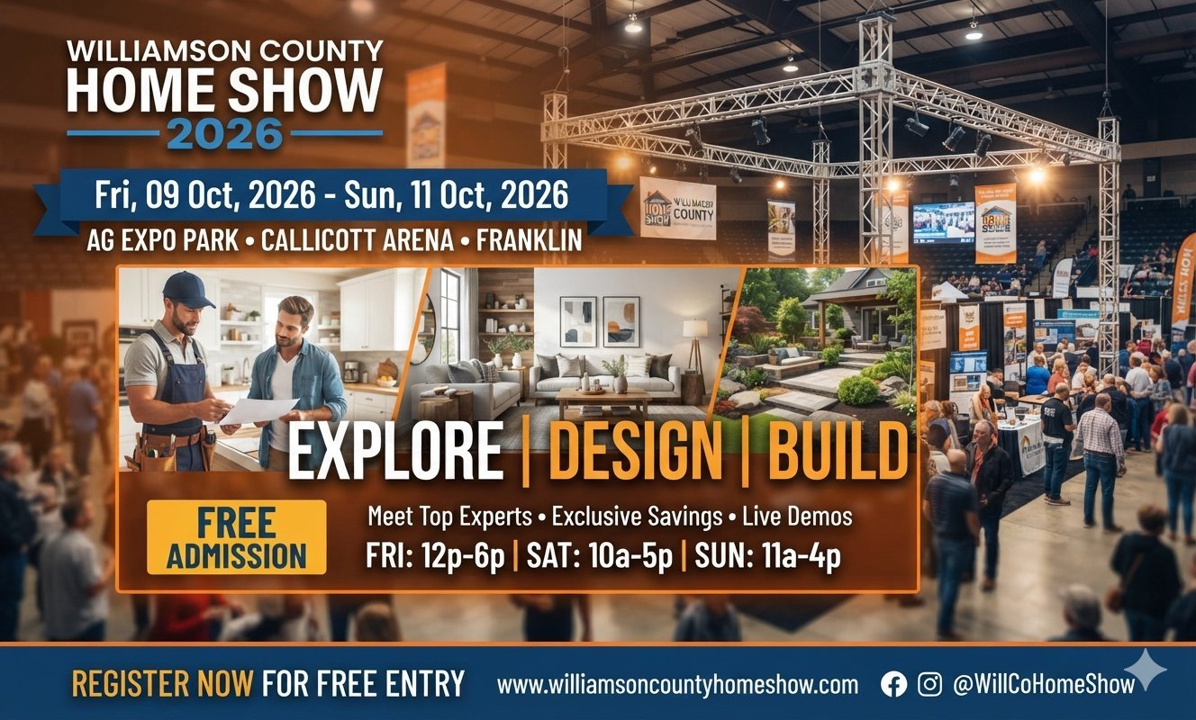 Official Williamson County Home Show - October 9-11, 2026