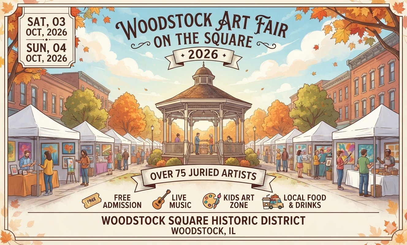 Woodstock Art Fair on the Square 2026 - Art by Micah
