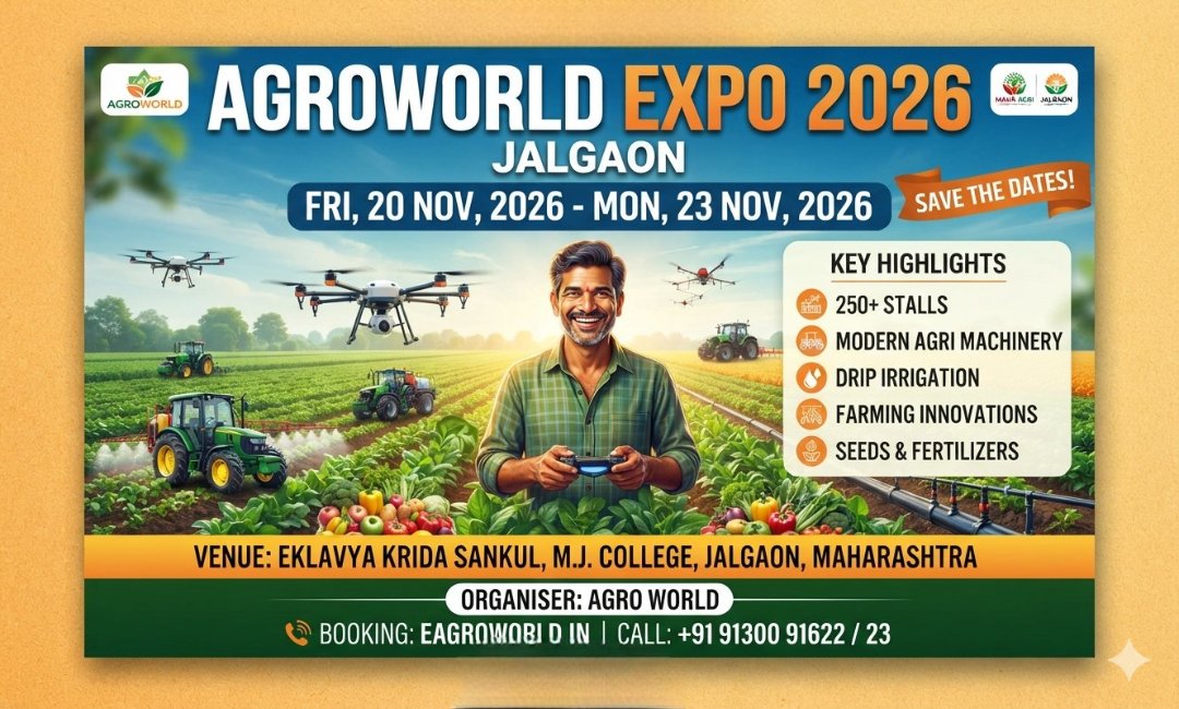 Agroworld Expo 2026 Jalgaon | Maharashtra's Biggest ...
