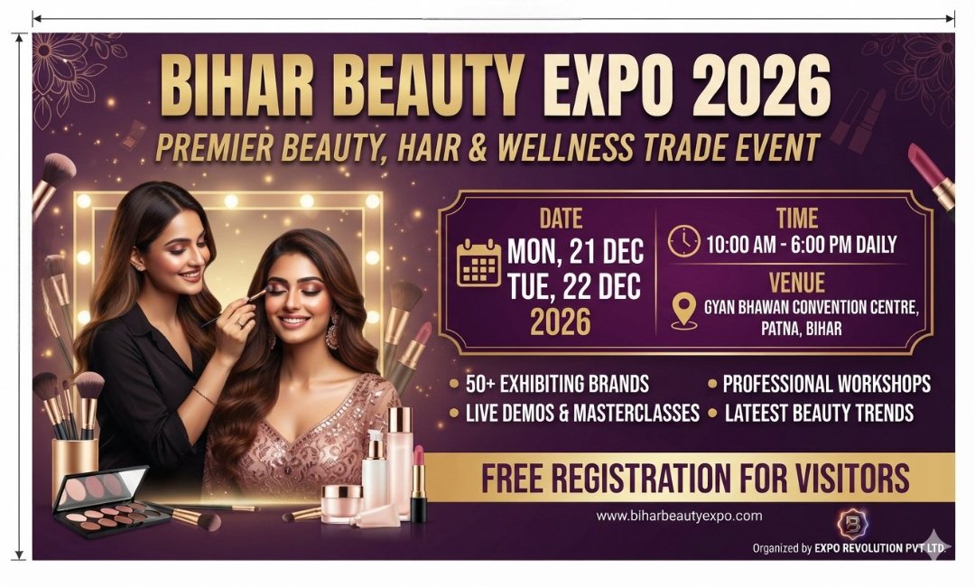 Bihar Beauty Expo 2026 in Patna India