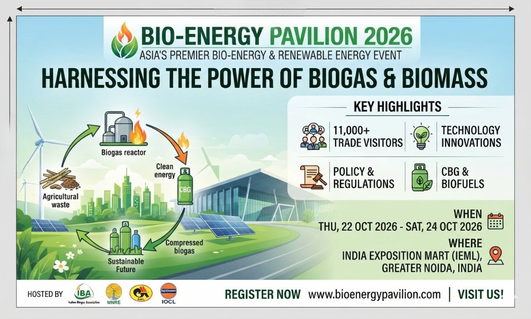 Bio-Energy Pavilion 2026 in Greater Noida India