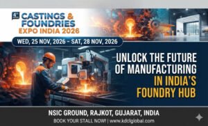 CASTINGS & FOUNDRIES EXPO INDIA 2026 in Rajkot India