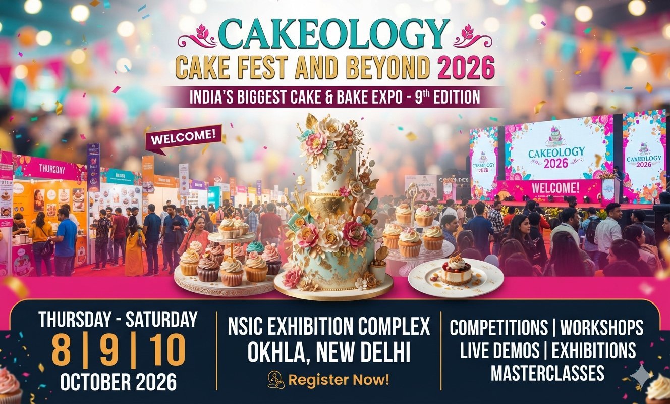 Cakeology Cake Fest and Beyond 2026 in Delhi India