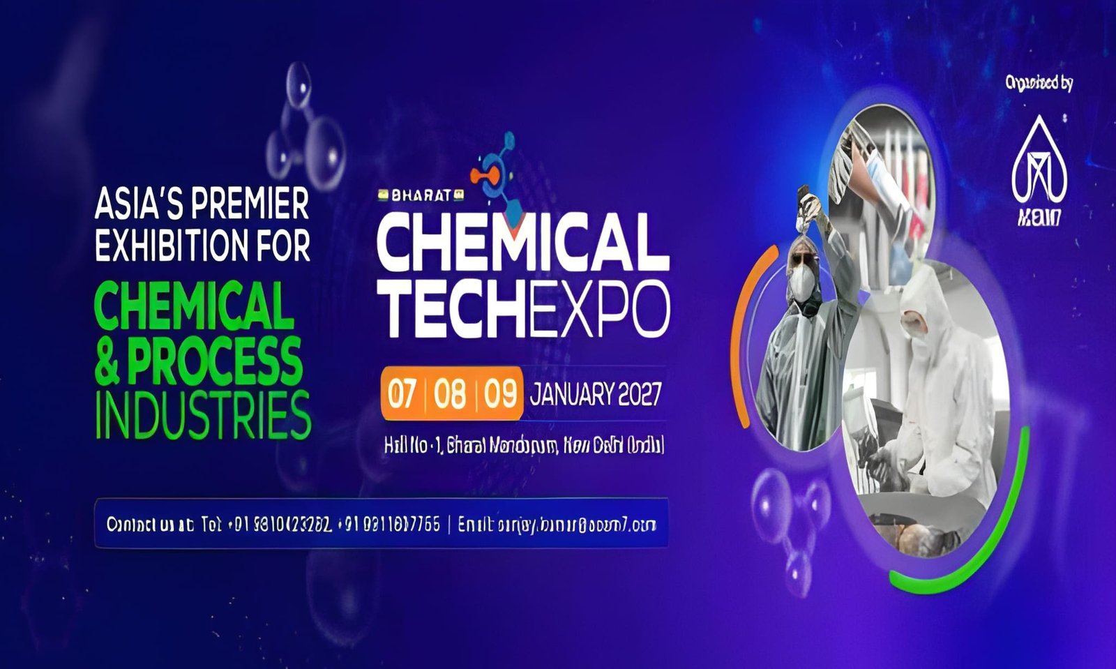 Bharat Chemical Tech Expo 2027 | 7–9 Jan, Delhi