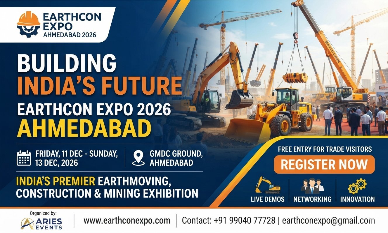 Earthcon Expo Ahmedabad 2026 | Earthmoving, Construction ...