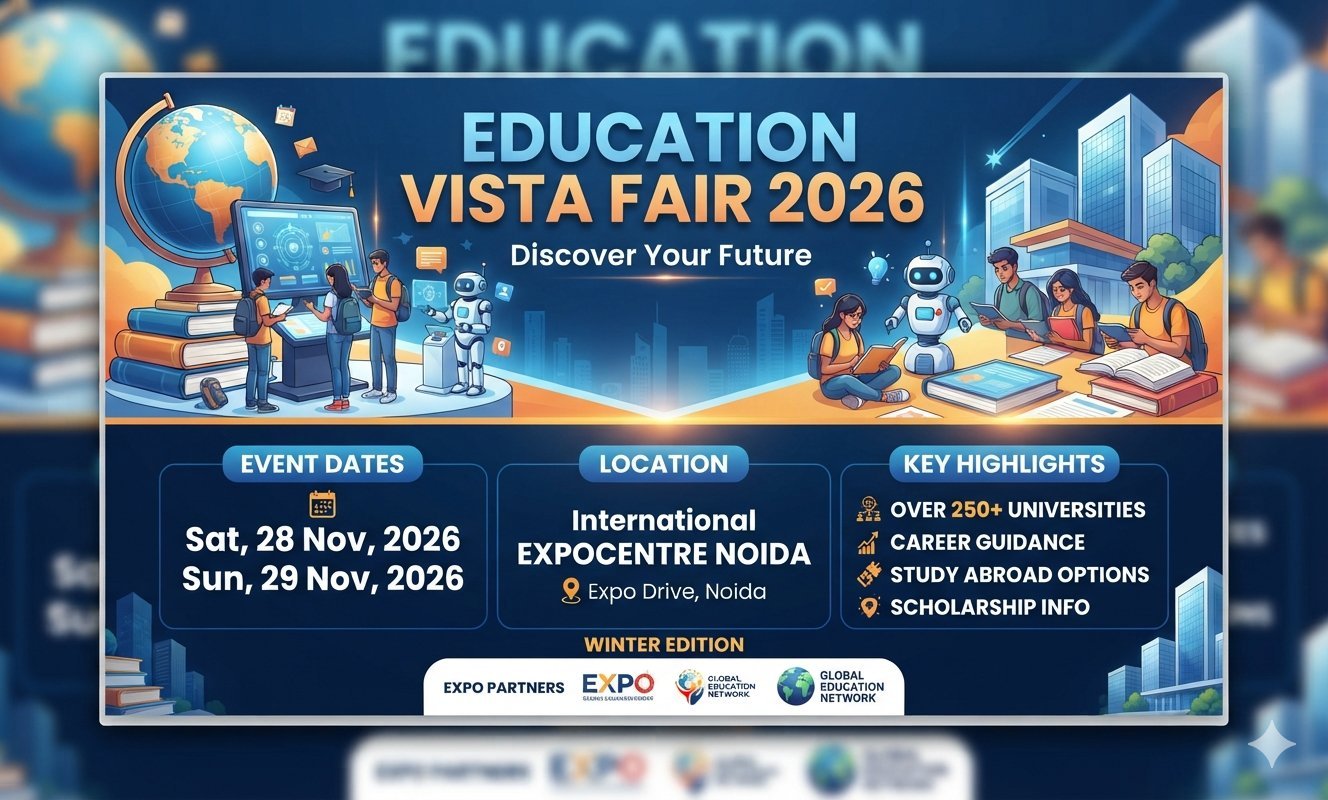 Education Vista Fair 2026 in Noida India