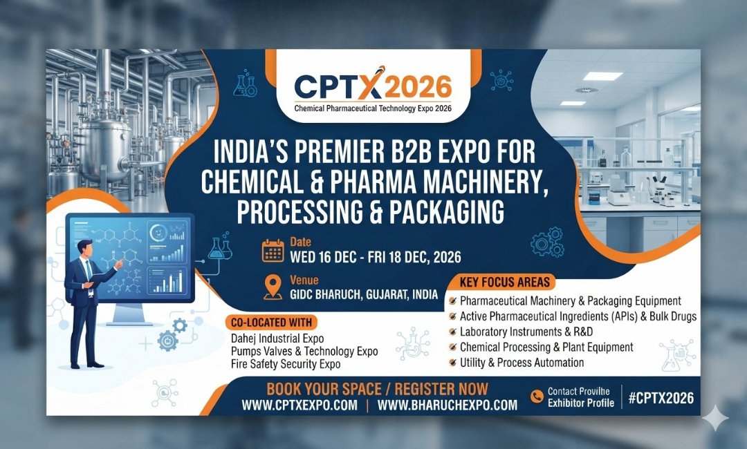 CPTX: Chemical & Pharmaceutical Technology Expo India