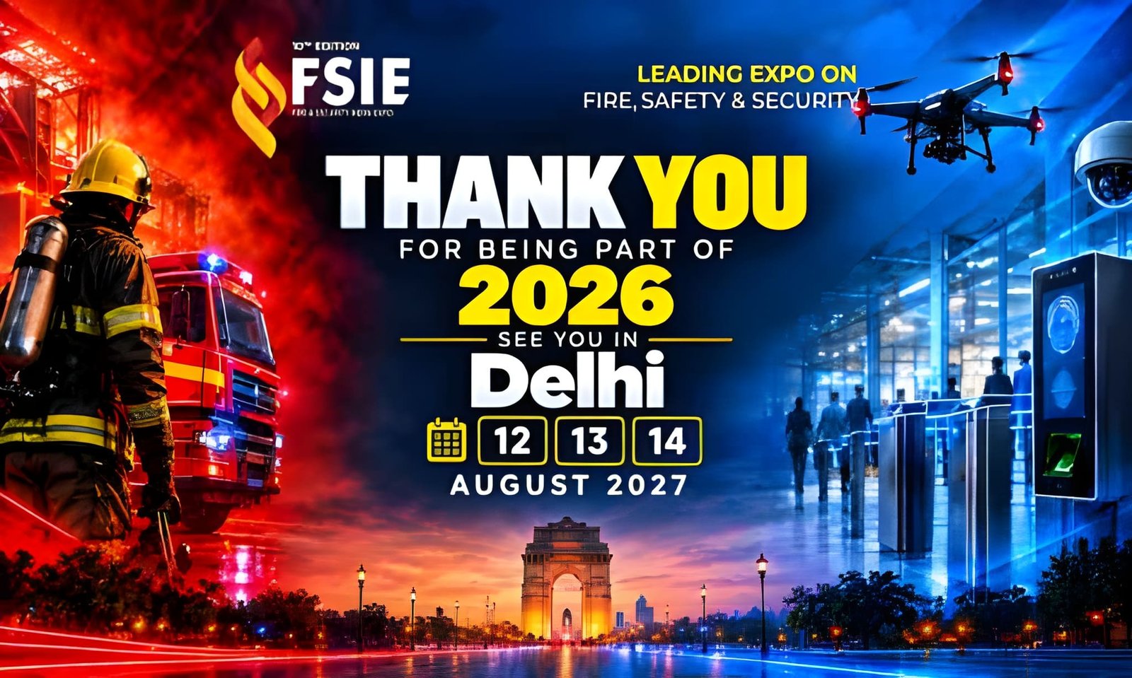 Welcome to Fire & Security India Expo (FSIE) 2027 - Delhi ...