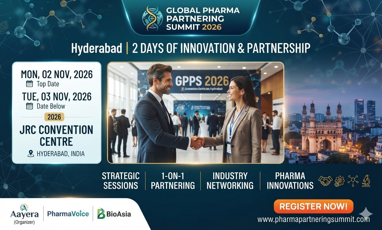 Global Pharma Partnering Summit 2026 | Hyderabad Pharma ...