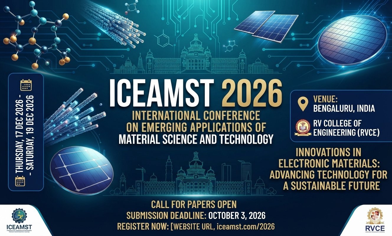ICEAMST 2026 Conference | Bengaluru