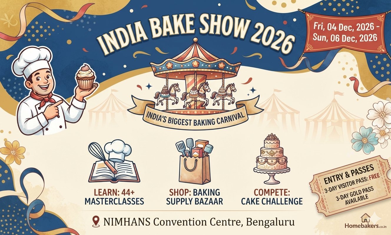 India Bake Show 2026 — Bengaluru | HomeBakers