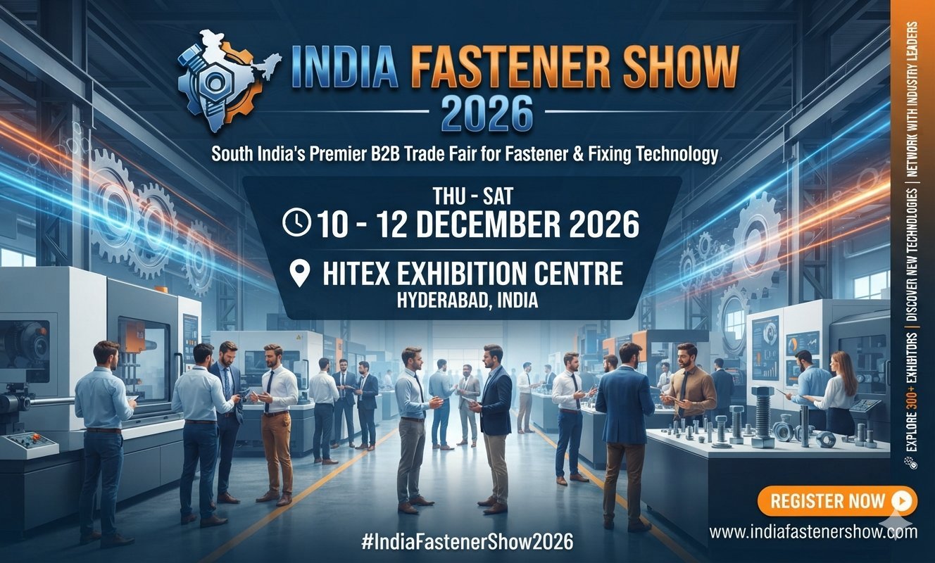 India Fastener Show: Leading Exhibition on Fasteners, Fixing ...