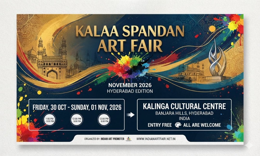 Kalaa Spandan Art Fair October 2026 (Hyderabad 2nd ...