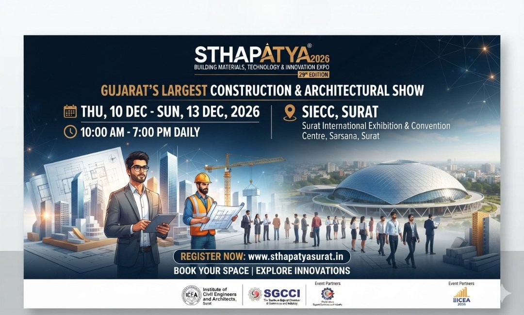 Sthapatya 2026 in Surat India